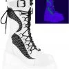 Demonia Shaker 70 Boots White All Footwear