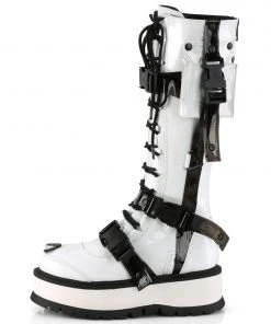 Demonia SLACKER 260 White Boots