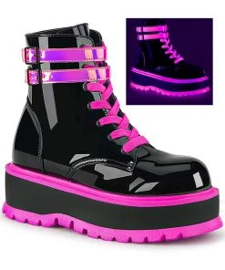 Demonia Slacker 52 Pinks Boots