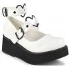 Demonia SPRITE 02 White Shoes