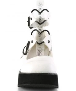 Demonia SPRITE 02 White Shoes