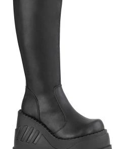 Demonia STOMP 200 Boots Black All Footwear