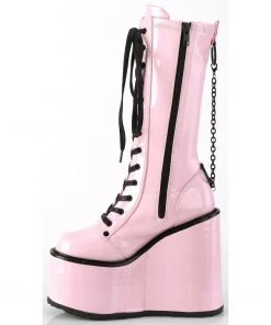 Demonia SWING 150 Pink Patent Boots 9 Demonia SWING 150 Pink Patent Boots