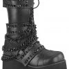 Demonia TRASHVILLE 138 Boots Gothic Boots 1 Demonia TRASHVILLE 138 Boots Gothic Boots
