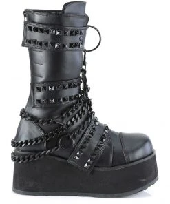 Demonia TRASHVILLE 138 Boots Gothic Boots