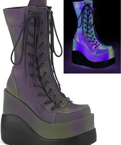 Demonia VOID 118 Green Boots