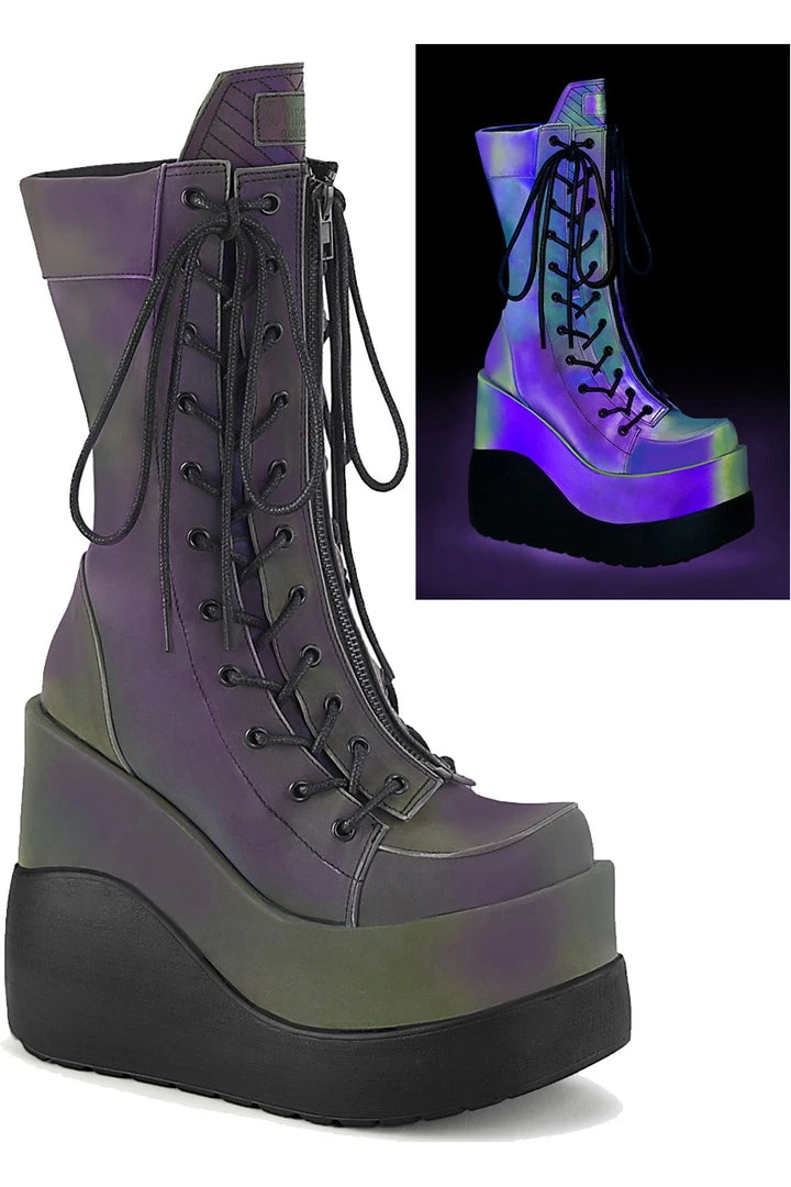 Demonia VOID 118 Green Boots 3 Demonia VOID 118 Green Boots