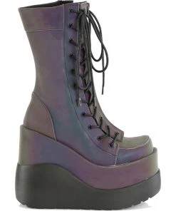 Demonia VOID 118 Green Boots 11 Demonia VOID 118 Green Boots