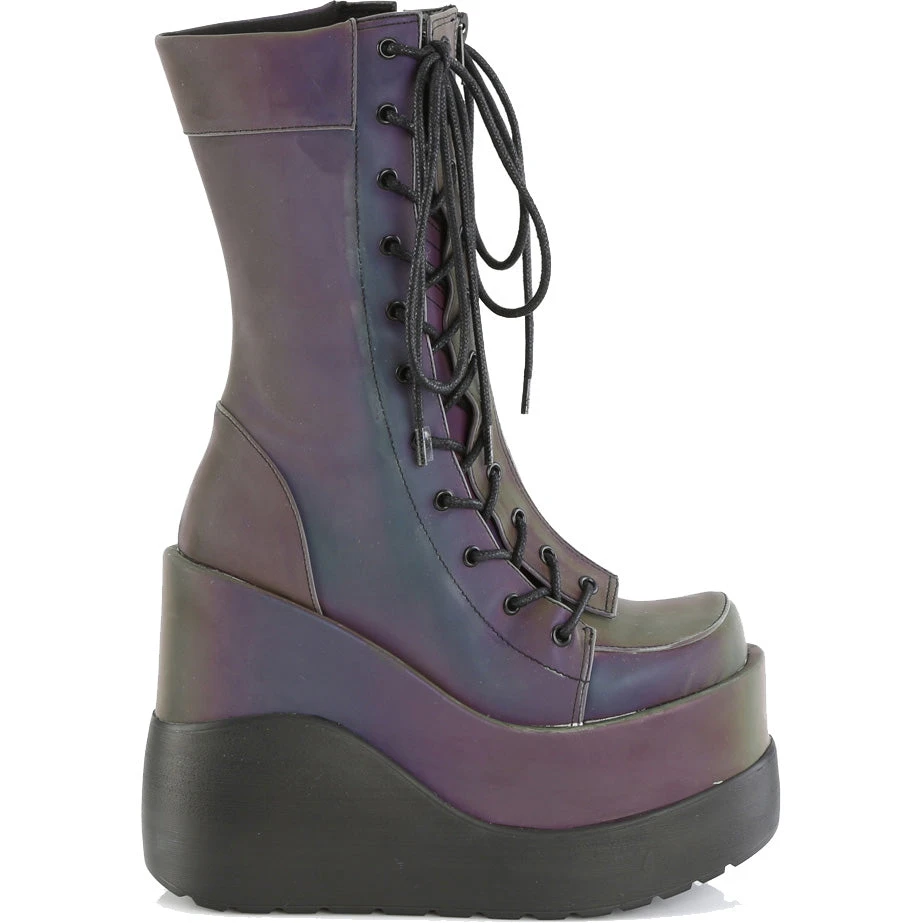 Demonia VOID 118 Green Boots 7 Demonia VOID 118 Green Boots