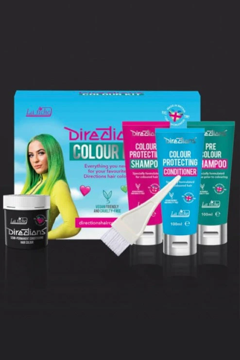 Directions Ebony Hair Colour Kit Hair Dye 3 Directions Ebony Hair Colour Kit Hair Dye