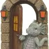 Dragons Dragon Door Ornament Garden
