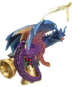 Gothic Gifts All Homeware Dragon Bells Hanging Ornament