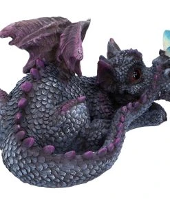 Nemesis Now Butterfly Rest Dragon Purple All Homeware