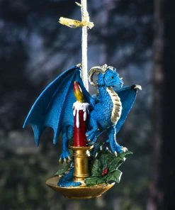 Gothic Gifts Dragon Candle Hanging Ornament
