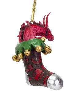 Gothic Gifts Dragon Stocking Hanging Ornament All Homeware