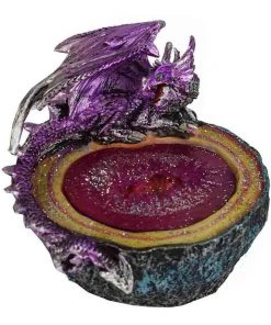 Alternative Gifts Dragon On Crystal LED Purple