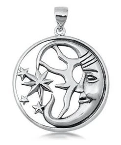 Echt EtNox Moon And Stars Pendant