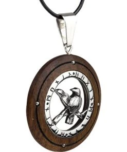Viking Echt EtNox Odins Raven Pendant