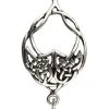 Pagan Jewellery Echt EtNox 925 Silver Celtic Knot Zirconia Pendant
