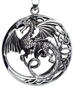 All Jewellery Echt EtNox Celtic Dragon Pendant