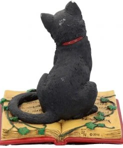 Nemesis Now Eclipse Cat Spell Book Figurine All Homeware