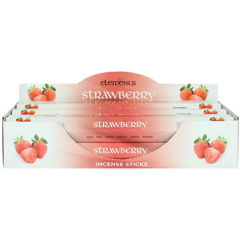 Something Different All Homeware Elements Strawberry Incense Sticks 4 Something Different All Homeware Elements Strawberry Incense Sticks