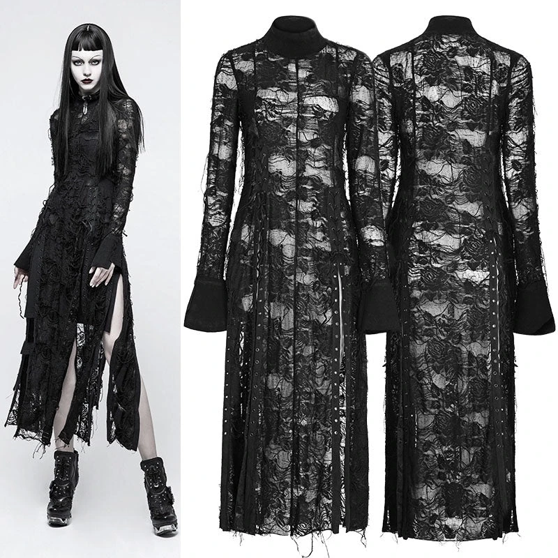 Punk Rave Mater Tenebrarum Cardigan Dress Ladies Gothic Clothing 10 Punk Rave Mater Tenebrarum Cardigan Dress Ladies Gothic Clothing