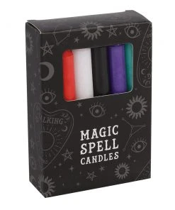 Something Different Pack Of 12 Mixed Spell Candles Incense Cones / Burners