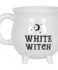 Something Different White Witch Cauldron Mug 7 Something Different White Witch Cauldron Mug