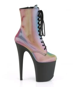 Pleaser FLAMINGO-1020REFL Boots All Footwear