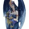 Alternative Gifts Fairy And Dragon Figurine Blue Dragons