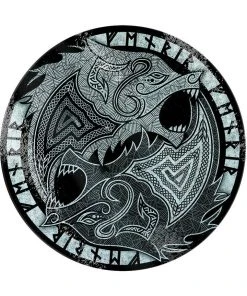 Grind Viking Fenrir The Wolf Glass Chopping Board