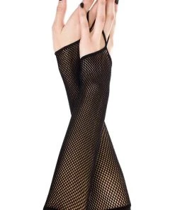 Music Legs Fishnet Arm Warmer