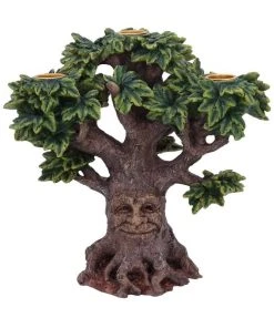 Nemesis Now Forest Flame Candle Stick All Homeware