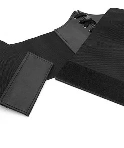 Gothic Accessories Black Corset Style Waist Belt