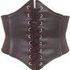 Gothic Accessories Brown Corset Style Waist Belt