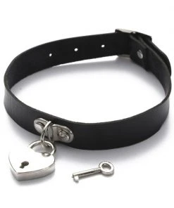 Gothic Collars Gothic Padlock Heart Collar Gothic Accessories