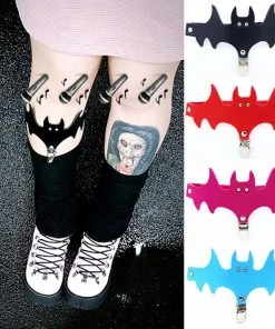 Gothic Accessories Gothic Bat Leg Garter