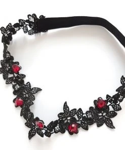 Gothic Accessories Rose And Heart Lace Garter Set 13 Gothic Accessories Rose And Heart Lace Garter Set