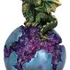 Nemesis Now All Homeware Geode Guard Dragon Green