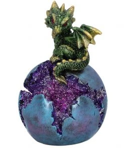 Nemesis Now All Homeware Geode Guard Dragon Green