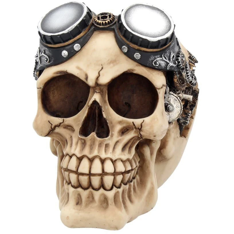 Nemesis Now Goggles Steampunk Skull 4 Nemesis Now Goggles Steampunk Skull