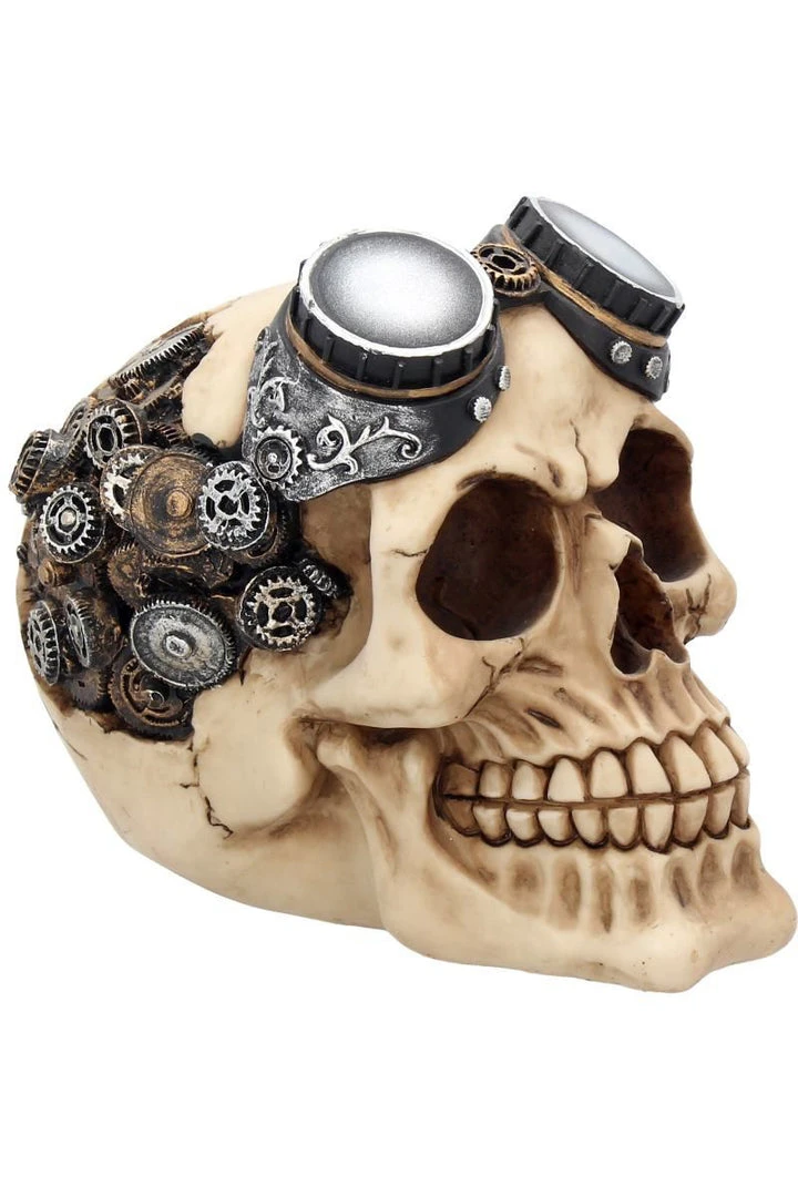 Nemesis Now Goggles Steampunk Skull 3 Nemesis Now Goggles Steampunk Skull