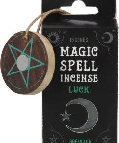 Something Different Incense Cones / Burners Green Tea Luck Spell Incense Cones
