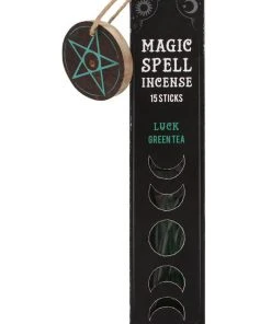 Something Different Green Tea Luck Spell Incense Sticks Incense Cones / Burners