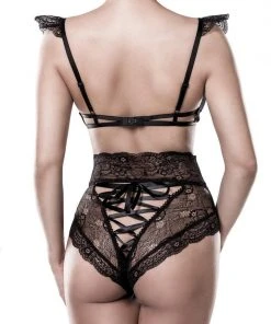 Grey Velvet Lingerie Set Lingerie Sets