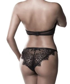 Grey Velvet Lingerie Set