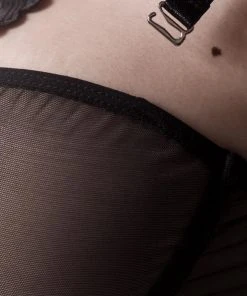 Grey Velvet Lingerie Set Lingerie Sets