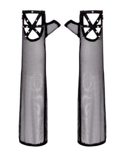 Grey Velvet Three-Part Body Set