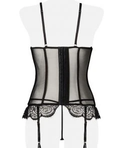 Grey Velvet Two-Part Lingerie Set Lingerie Sets